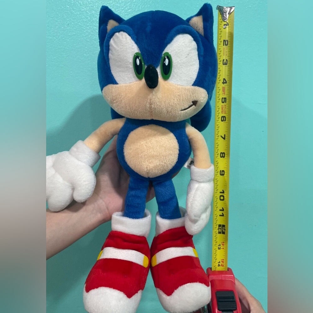 Sonic Adventure 2 Soap Shoe Sonic 2001 Very Rare SEGA Plush